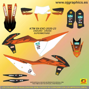 pegatinas para ktm