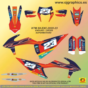 pegatinas para ktm
