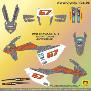 pegatinas para ktm