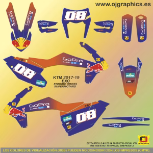 pegatinas para ktm