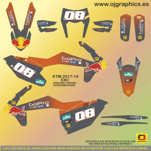 pegatinas para ktm