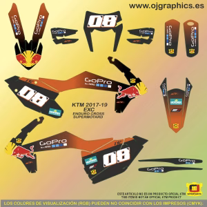 pegatinas para ktm