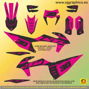 pegatinas para ktm