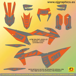 pegatinas para ktm