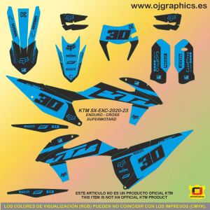 pegatinas para ktm