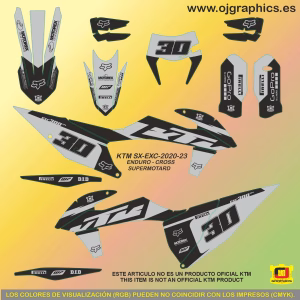 pegatinas para ktm