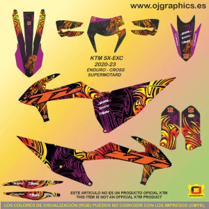 pegatinas para ktm
