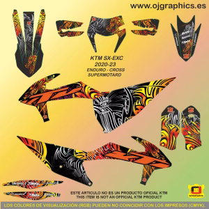 pegatinas para ktm