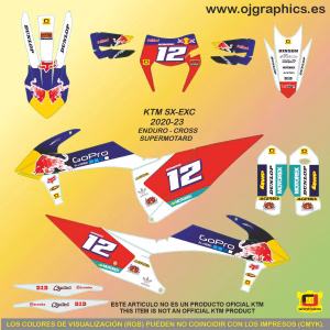 pegatinas para ktm