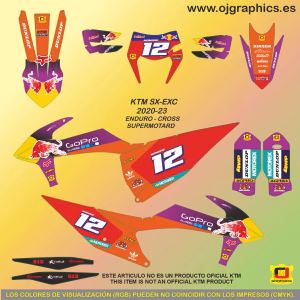 PEGATINAS PARA KTM