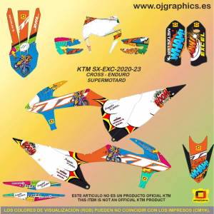 pegatinas para ktm