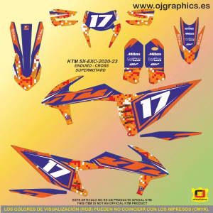 pegatinas para ktm
