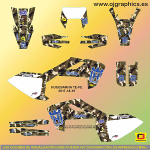 pegatinas para husqvarna