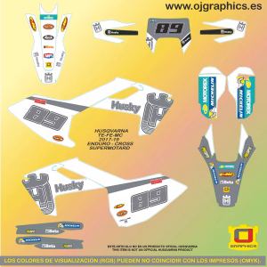 pegatinas para husqvarna