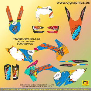 pegatinas para ktm