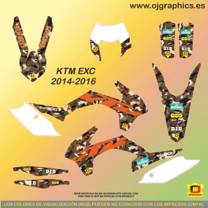 pegatinas para ktm