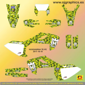 pegatinas para husqvarna