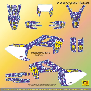 pegatinas para husqvarna