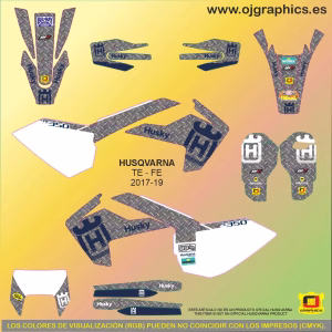 pegatinas para husqvarna