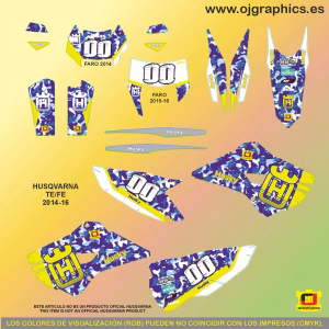 pegatinas para husqvarna