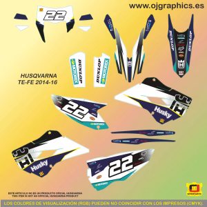 pegatinas para husqvarna