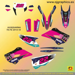 pegatinas para husqvarna