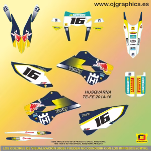 pegatinas para husqvarna