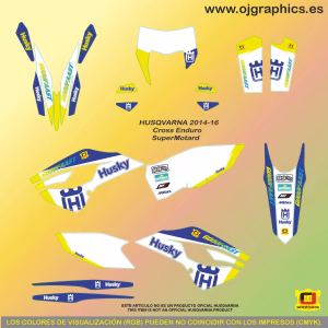 pegatinas para husqvarna