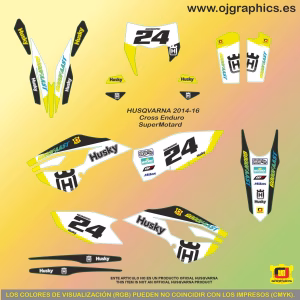 pegatinas para husqvarna