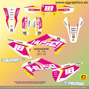 pegatinas para husqvarna