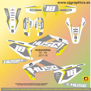 pegatinas para husqvarna