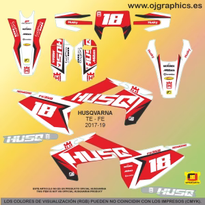 pegatinas para husqvarna
