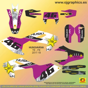 pegatinas para husqvarna