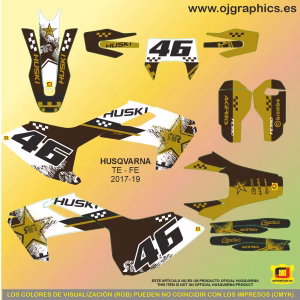 pegatinas para husqvarna