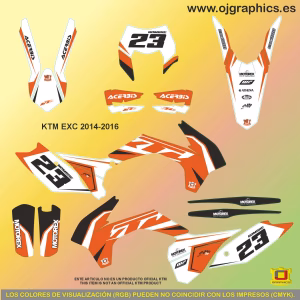 pegatinas para ktm