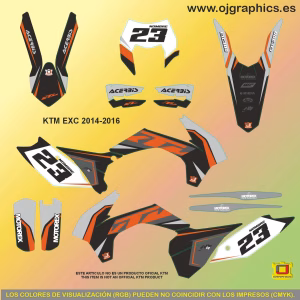pegatinas para ktm