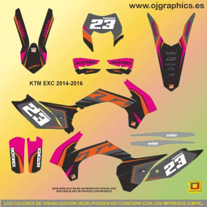 pegatinas para ktm