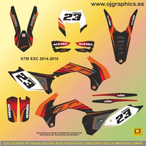 pegatinas para ktm