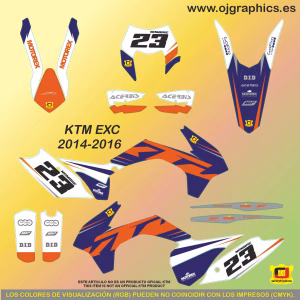 pegatinas para ktm
