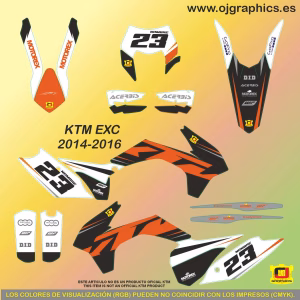 pegatinas para ktm