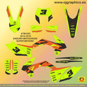 pegatinas para ktm
