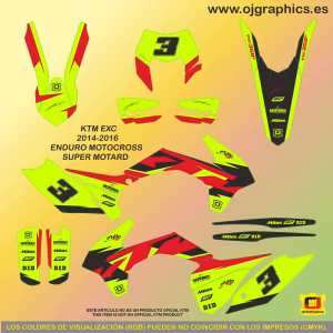 pegatinas para ktm