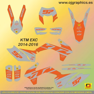 pegatinas para ktm