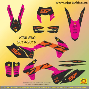 pegatinas para ktm
