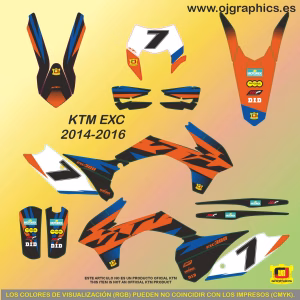 pegatinas para ktm