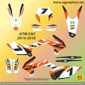 pegatinas para ktm