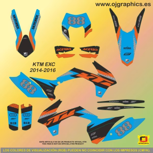 pegatinas para ktm