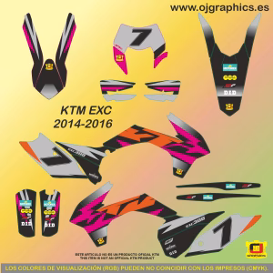 pegatinas para ktm