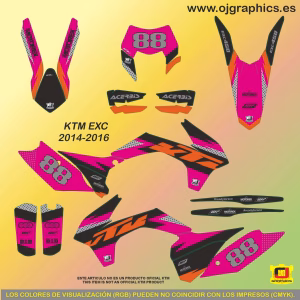 pegatinas para ktm