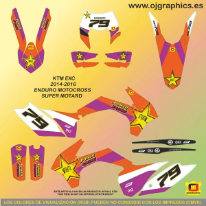 PEGATINAS PARA KTM